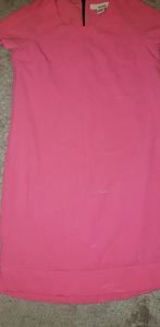 xsmall Pink T Shirt Dress